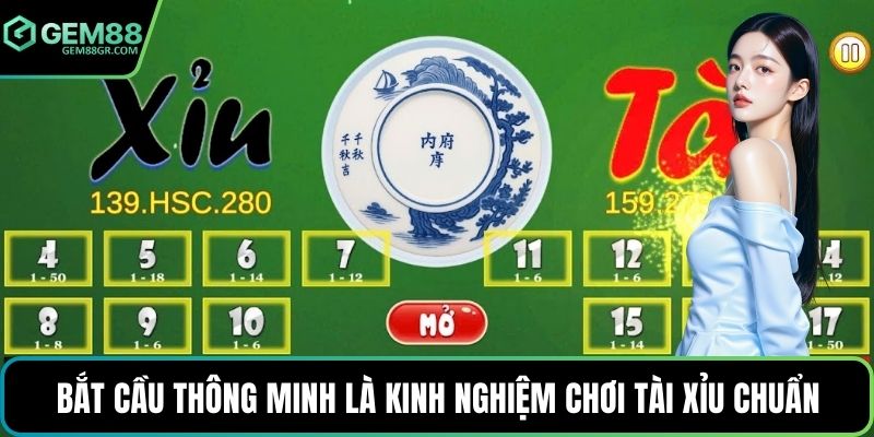 Bắt cầu thông minh là kinh nghiệm chơi tài xỉu chuẩn