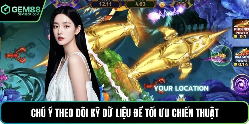 Chú ý theo dõi kỹ dữ liệu để tối ưu chiến thuật