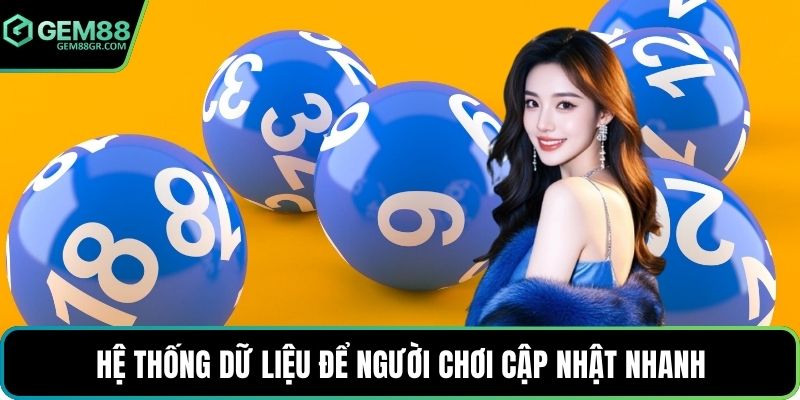 Hệ thống dữ liệu để người chơi cập nhật nhanh