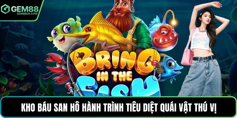 Kho báu san hô hành trình tiêu diệt quái vật thú vị