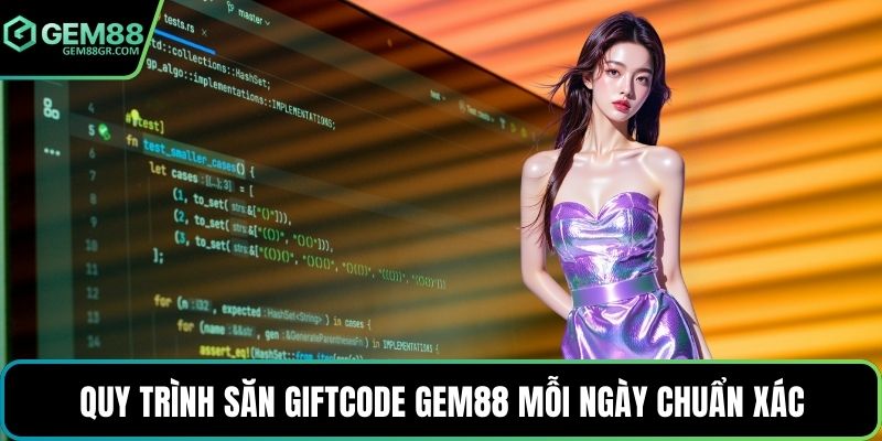 Quy trình săn giftcode GEM88 mỗi ngày chuẩn xác